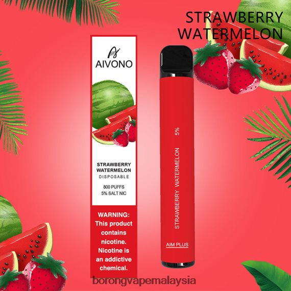 Borong Vape - Aivono AIM PLUS 800 tembikai strawberi TZ062V196