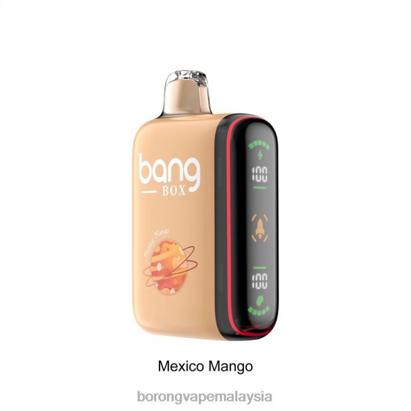 Borong Vape - Bang Box 9000-18000 sedutan paparan kuasa pintar mangga mexico ZT82831