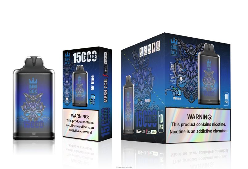 Borong Vape - Bang Box s1-15000 sedutan encik biru ZT828109