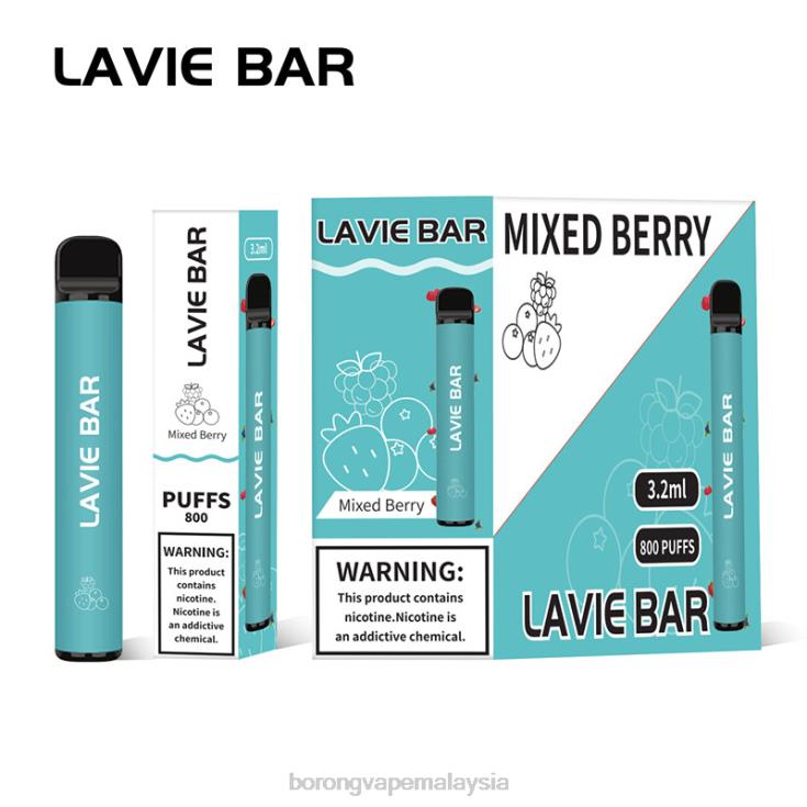 Borong Vape - beri campuran LAVIE BAR 800 sedutan 6860F316