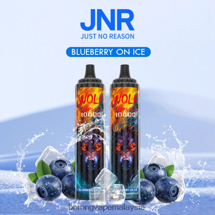 Borong Vape - blueberry di atas ais 88BL20761 JNR WOLF NIPLO