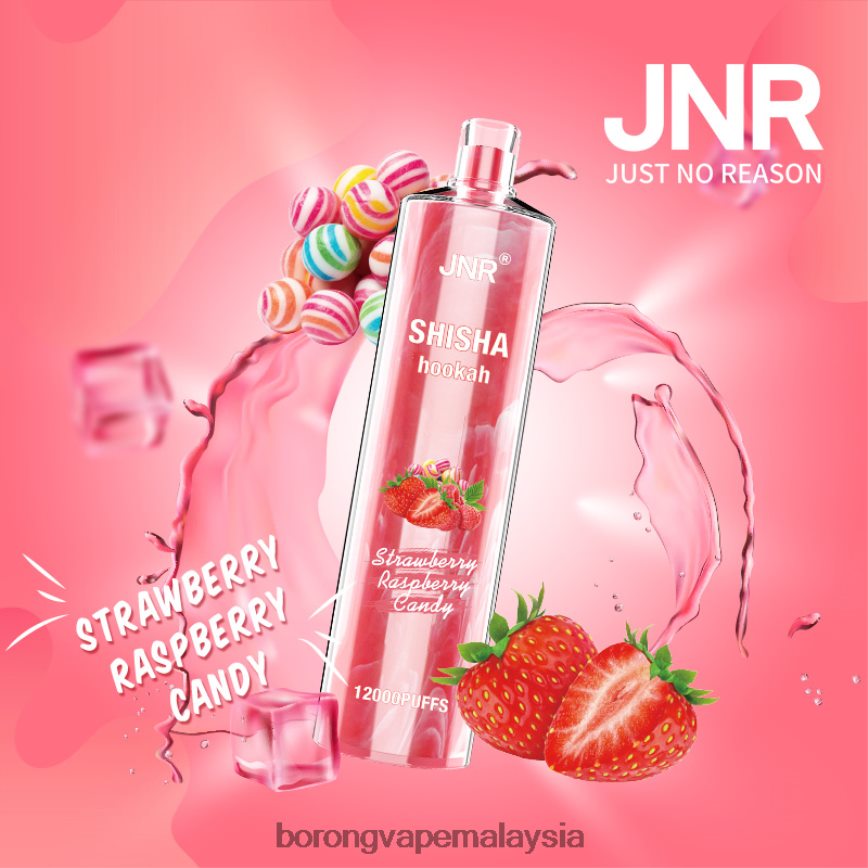 Borong Vape - gula-gula raspberi strawberi 88BL20691 JNR SHISHA