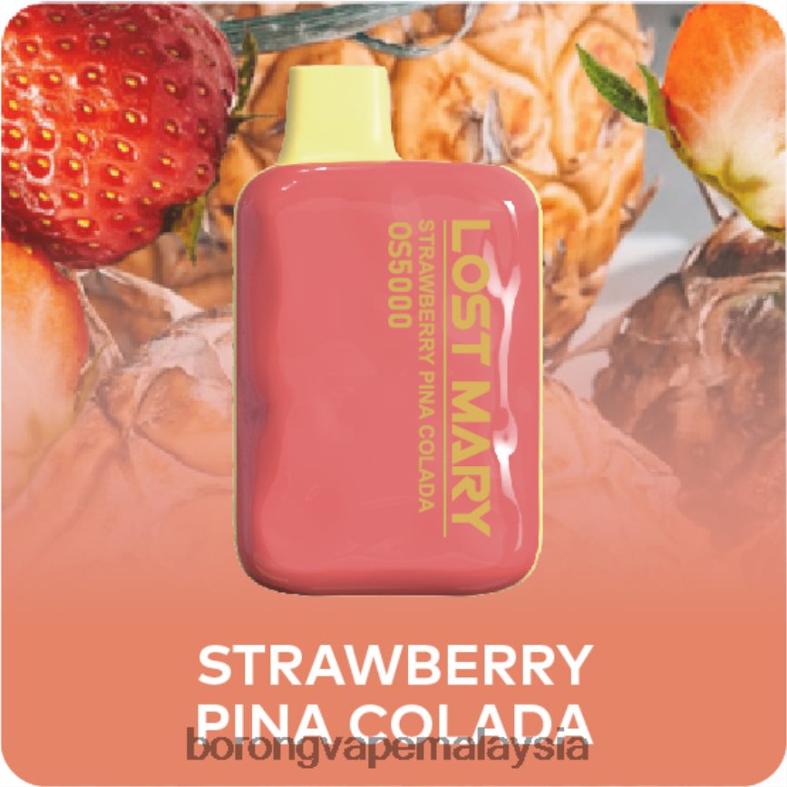 Borong Vape - pina colada strawberi 88BL20501 LOST MARY OS5000