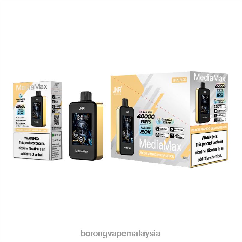 Borong Vape Kl - JNR MediaMax 40k sedutan L44BH15 tembikai mangga pic