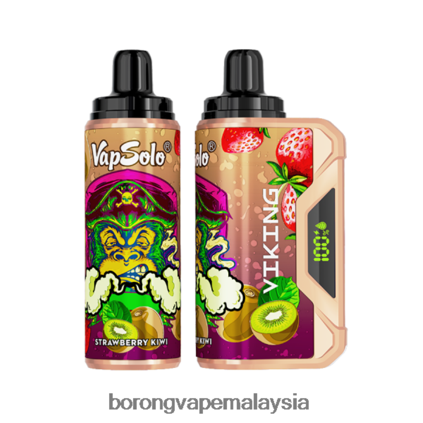 Borong Vape Kl - Vapsolo VIKING vape pakai buang kiwi strawberi 6ZF6NJ138