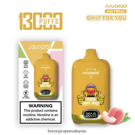 Borong Vape Malaysia - Aivono AIM FREAK 13000 jus buah pic TZ062V245