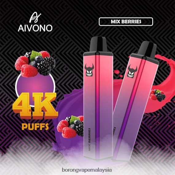 Borong Vape Malaysia - Aivono AIM FREAK 4000 beri campuran TZ062V260