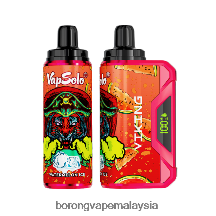 Borong Vape Malaysia - Vapsolo VIKING vape pakai buang ais tembikai 6ZF6NJ142