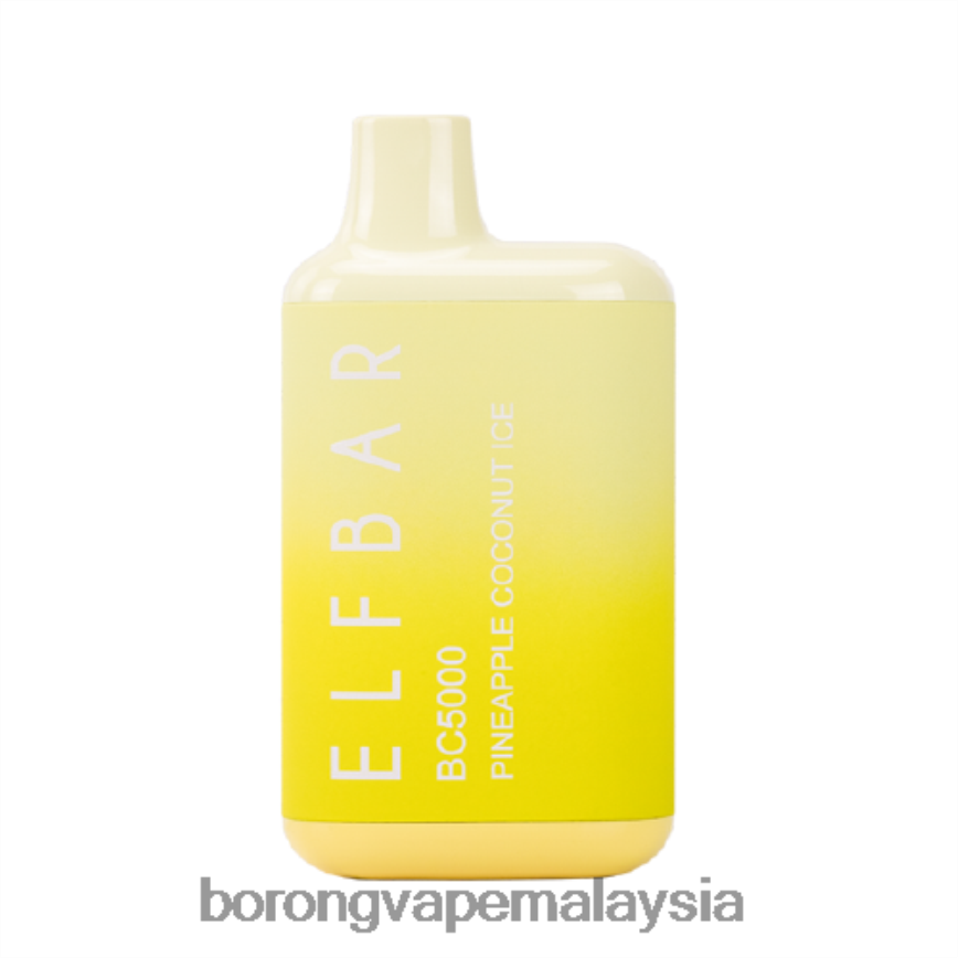 Borong Vape Malaysia - ais kelapa nenas 88BL20305 ELFBAR BC5000