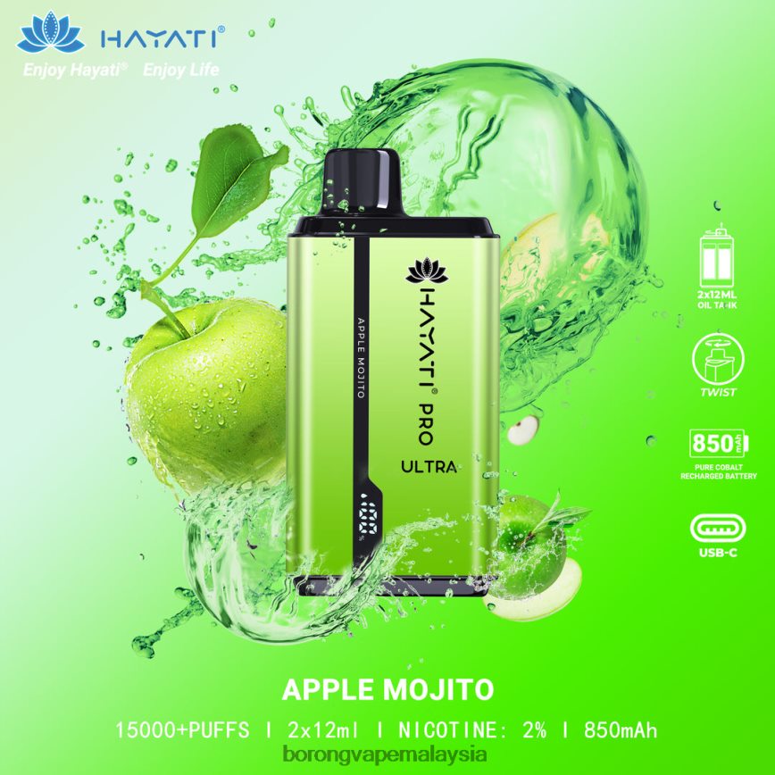 Borong Vape Malaysia - epal mojito 88BL20205 Hayati Pro Ultra