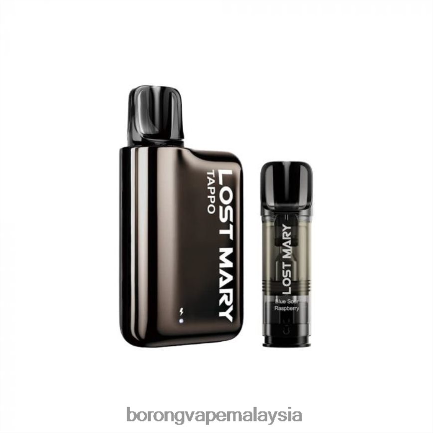 Borong Vape Malaysia - gangsa gelap x raspberi masam blueberry 88BL20435 LOST MARY Tappo kit vape pod