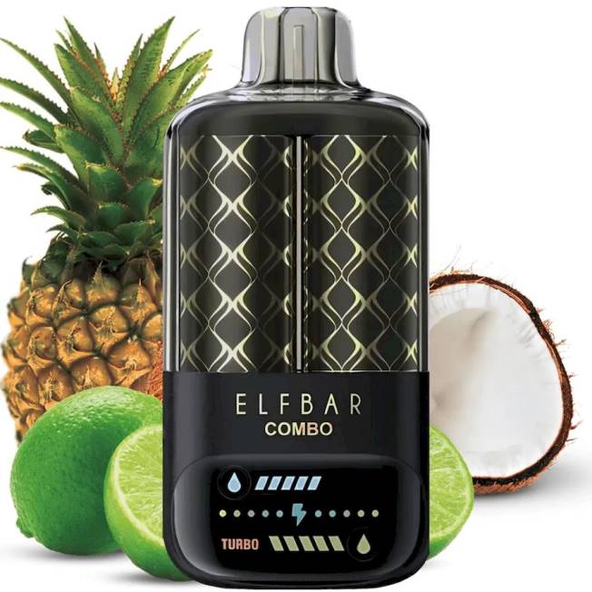 Borong Vape Malaysia - limau nipis  nanas Elf Bar Combo 25000 8VFV5