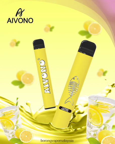 Borong Vape Murah - Aivono AIM FISHBONE 600 skuad limau TZ062V287