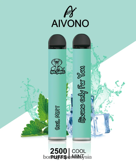 Borong Vape Murah - Aivono AIM SNAKE 2500 pudina sejuk TZ062V302