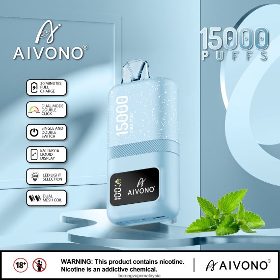 Borong Vape Murah - Aivono AIM magic 15000 pudina sejuk TZ062V62