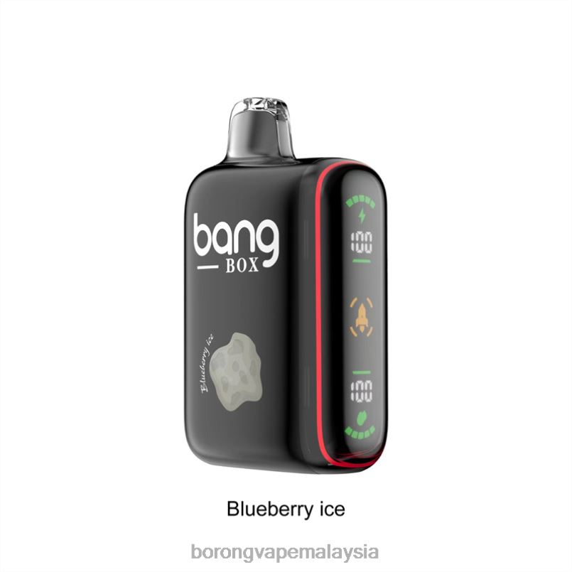 Borong Vape Murah - Bang Box 9000-18000 sedutan paparan kuasa pintar ais blueberry ZT82832