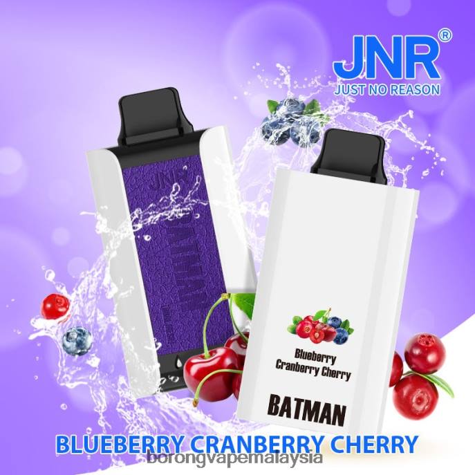 Borong Vape Murah - JNR BATMAN 11000 ceri kranberi blueberry 4LB017