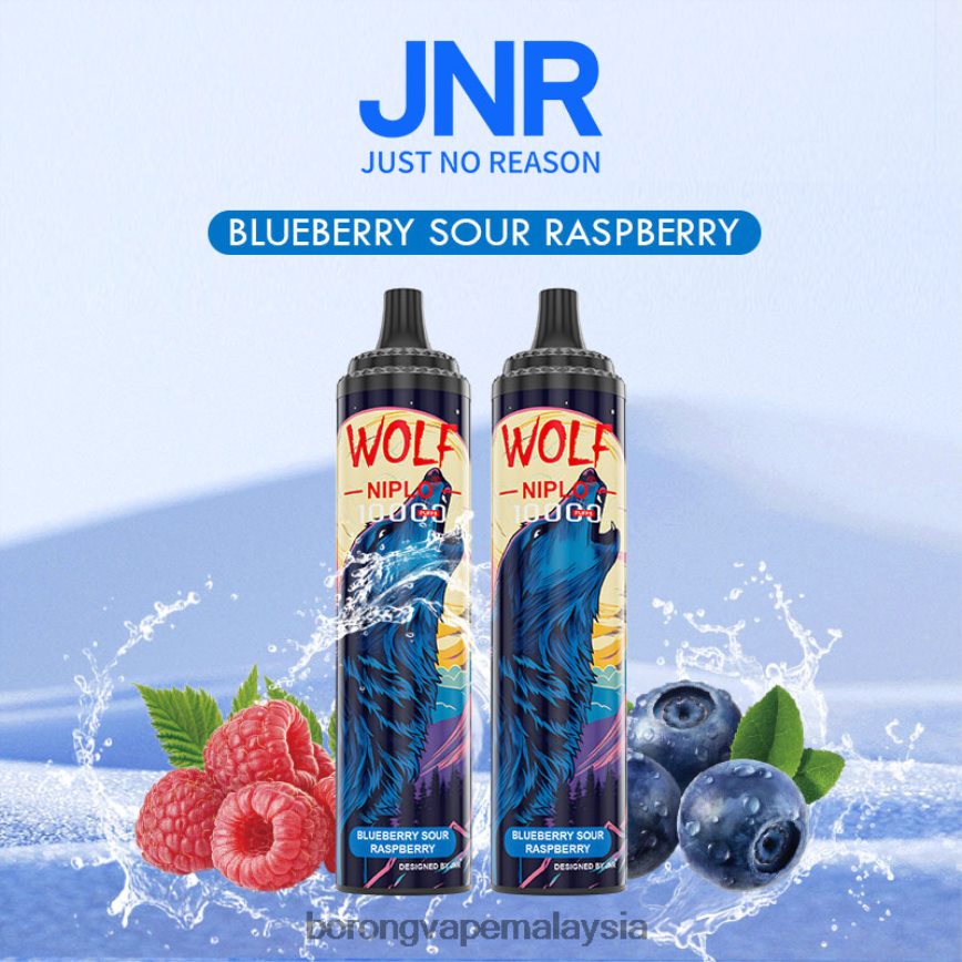 Borong Vape Murah - raspberi masam blueberry 88BL20762 JNR WOLF NIPLO