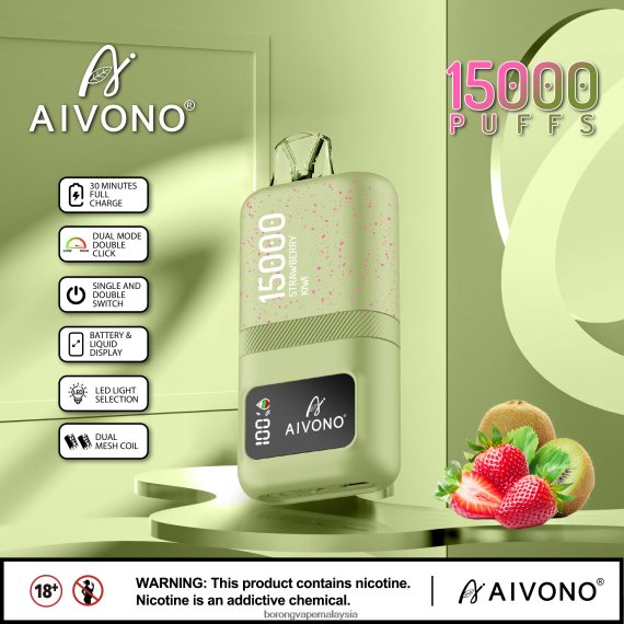 Harga Borong Vape - Aivono AIM magic 15000 kiwi strawberi TZ062V63