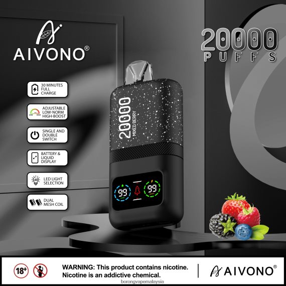 Harga Borong Vape - Aivono AIM magic 20000 beri campuran TZ062V78