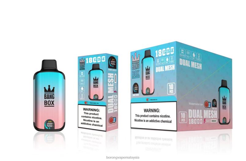 Harga Borong Vape - Bang Box 18000 sedutan ais tembikai ZT82896