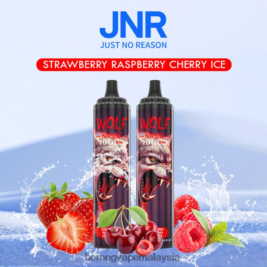 Harga Borong Vape - ais ceri raspberi strawberi 88BL20773 JNR WOLF NIPLO