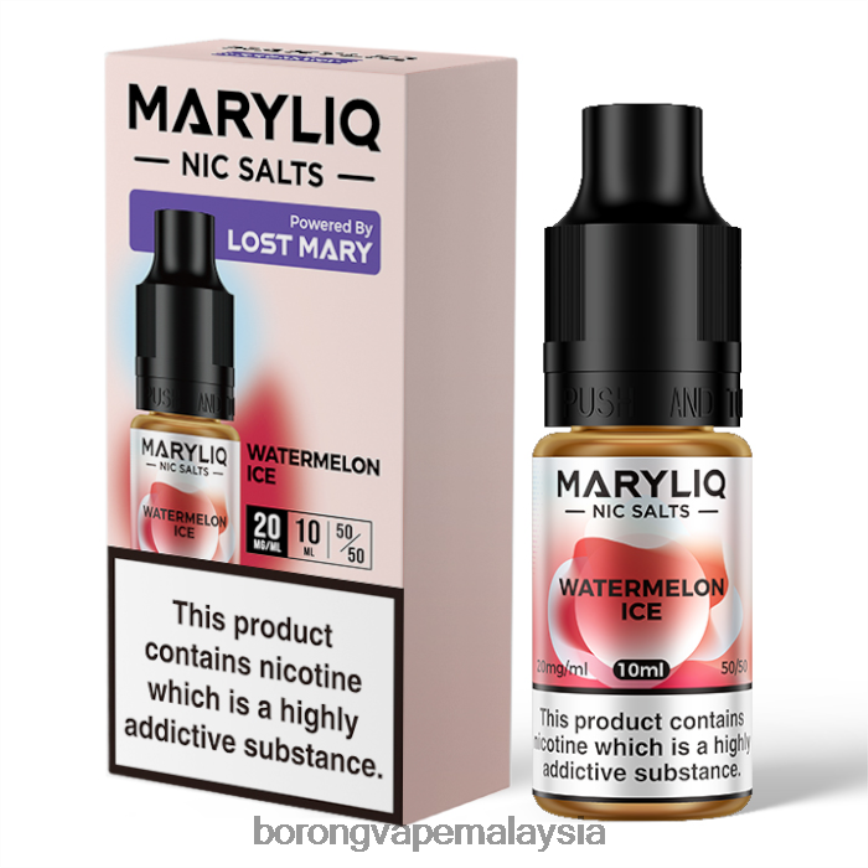 Harga Borong Vape - ais tembikai 88BL20463 LOST MARY MARYLIQ garam nic - 10ml - 20mg