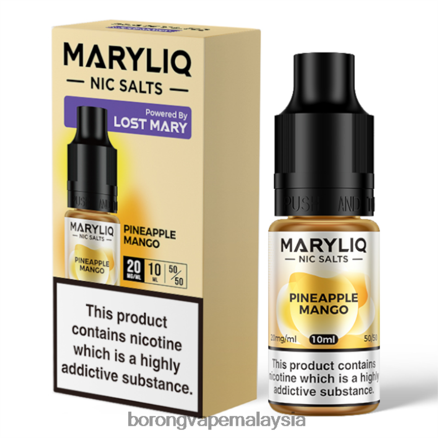 Harga Borong Vape - mangga nanas 88BL20453 LOST MARY MARYLIQ garam nic - 10ml - 20mg