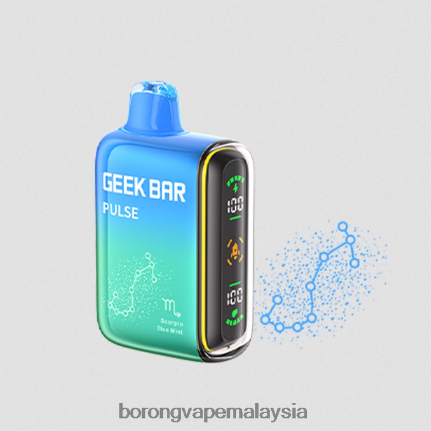 Harga Borong Vape - pudina biru 88BL2073 GEEK BAR Pulse edisi zodiak 7500 sedutan/15000 sedutan