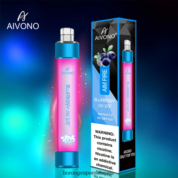 Rokok Elektrik Malaysia - Aivono AIM FIRE 1000 blueberry di atas ais TZ062V326