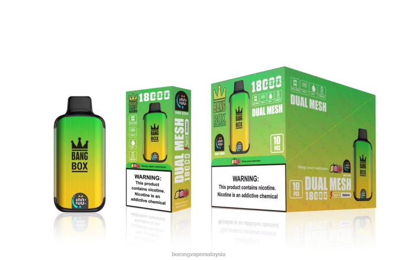 Rokok Elektrik Malaysia - Bang Box 18000 sedutan buah tembikai pic mangga ZT82889