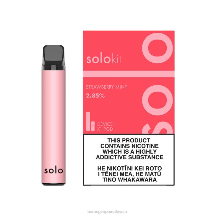 Rokok Elektrik Malaysia - Solo kit pod pudina strawberi HPR841