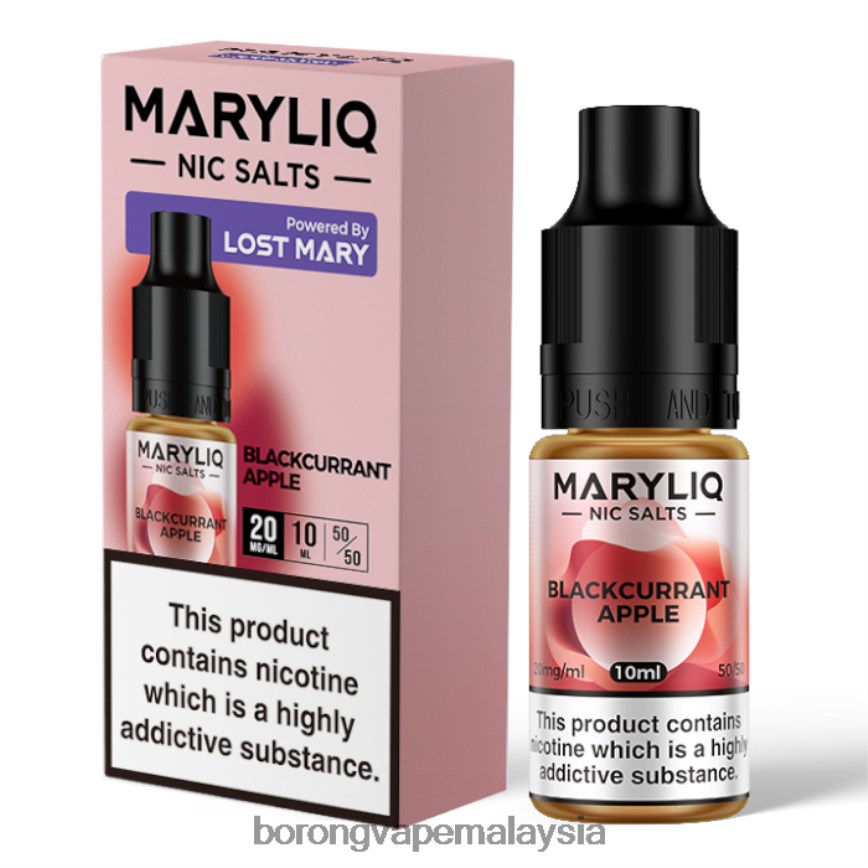 Rokok Elektrik Malaysia - epal blackcurrant 88BL20440 LOST MARY MARYLIQ garam nic - 10ml - 20mg