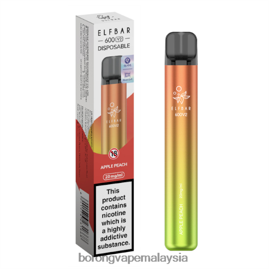 Rokok Elektrik Malaysia - pic epal 88BL20270 ELFBAR 600V2 20mg