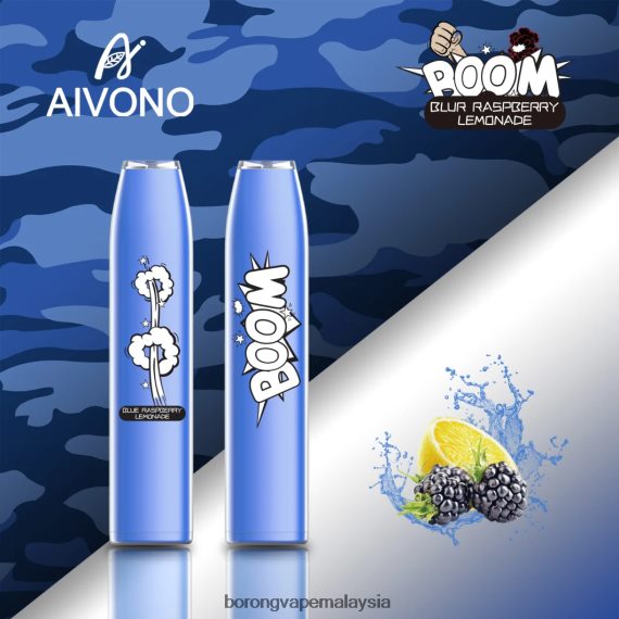 Rokok Elektronik Atau Vape - Aivono AIM BOOM 600 limau raspberi biru TZ062V355