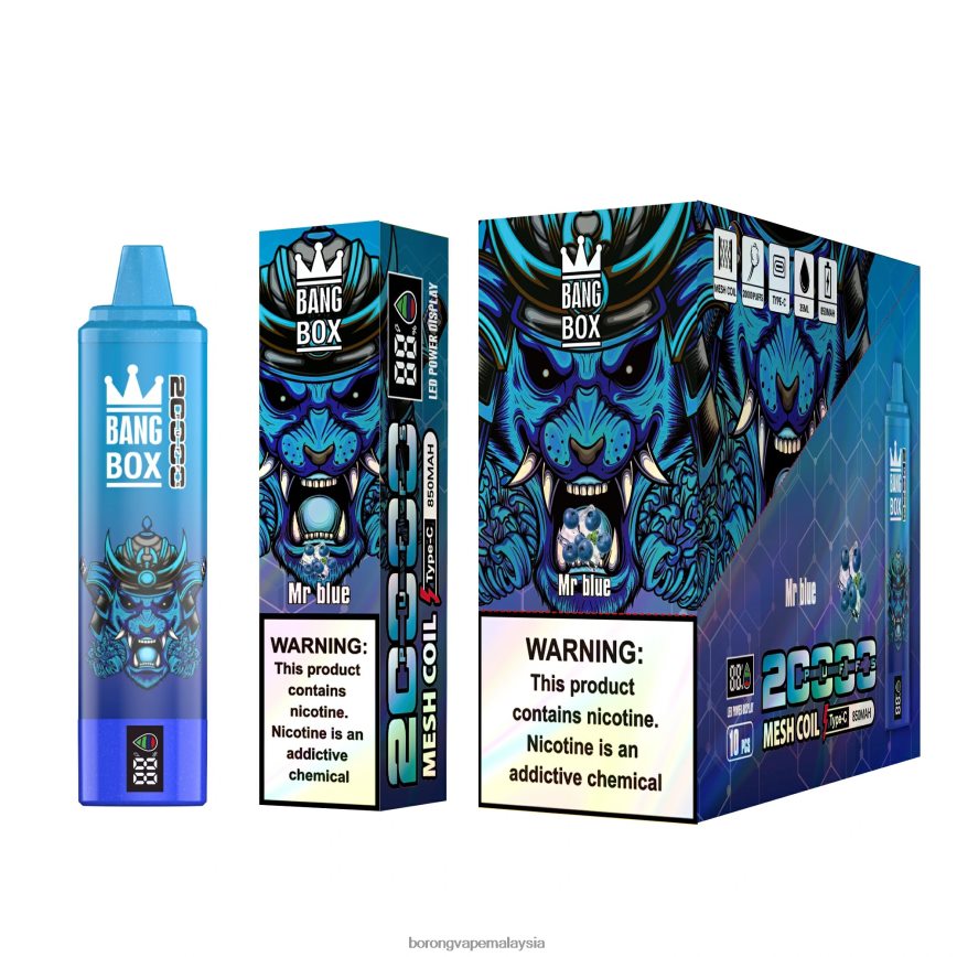 Rokok Elektronik Atau Vape - encik biru 88BL20129 Bang Box 20000