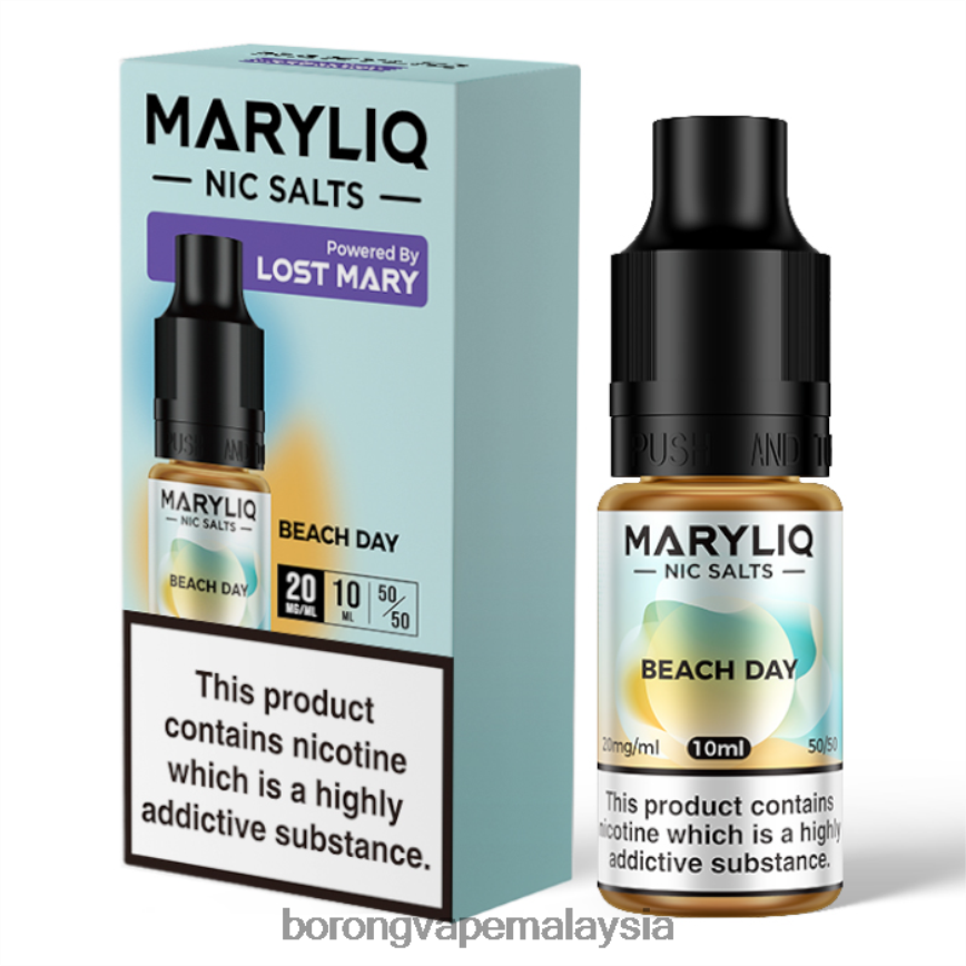 Rokok Elektronik Atau Vape - hari pantai 88BL20439 LOST MARY MARYLIQ garam nic - 10ml - 20mg