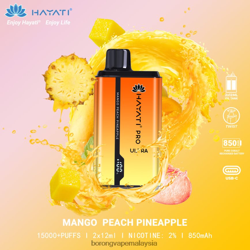 Rokok Elektronik Atau Vape - nanas pic mangga 88BL20209 Hayati Pro Ultra