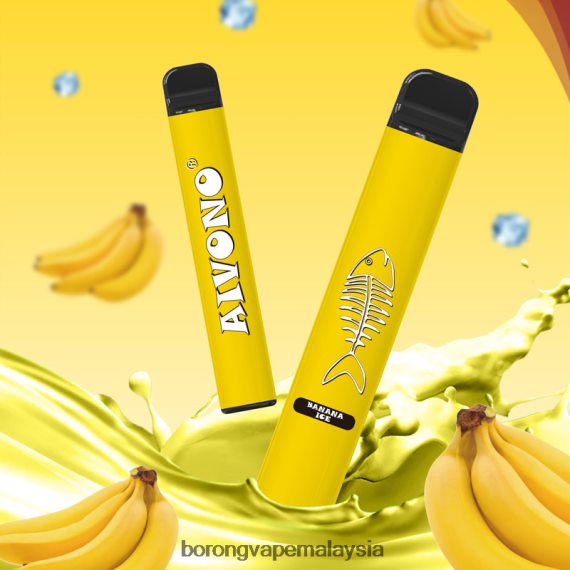 Rokok Elektronik Dan Vape - Aivono AIM FISHBONE 600 ais pisang TZ062V276