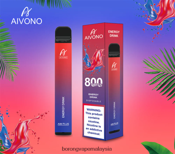 Rokok Elektronik Dan Vape - Aivono AIM PLUS 800 minuman tenaga TZ062V201