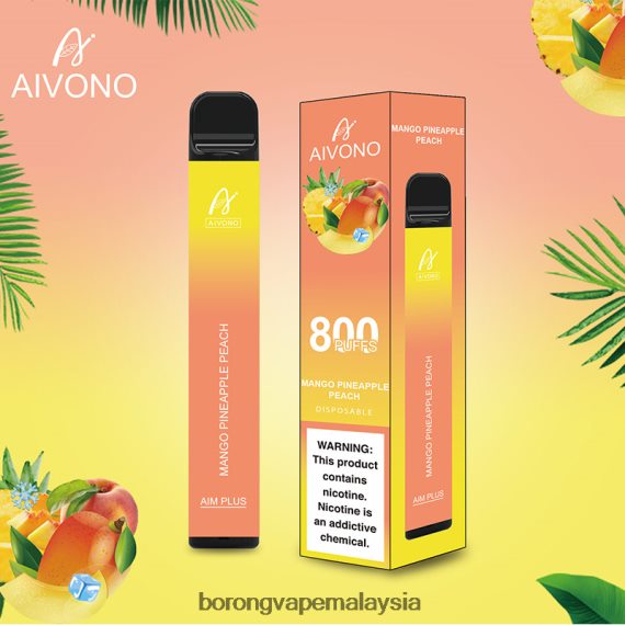 Rokok Elektronik Dan Vape - Aivono AIM PLUS 800 pic nanas mangga TZ062V186