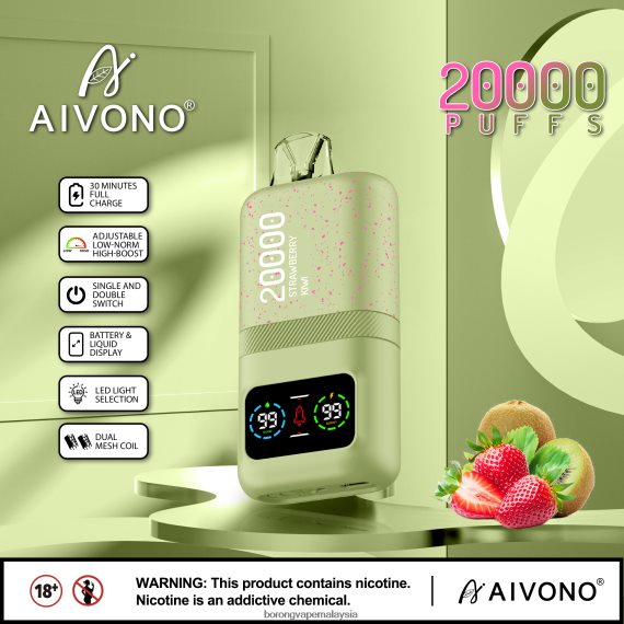 Rokok Elektronik Dan Vape - Aivono AIM magic 20000 kiwi strawberi TZ062V81