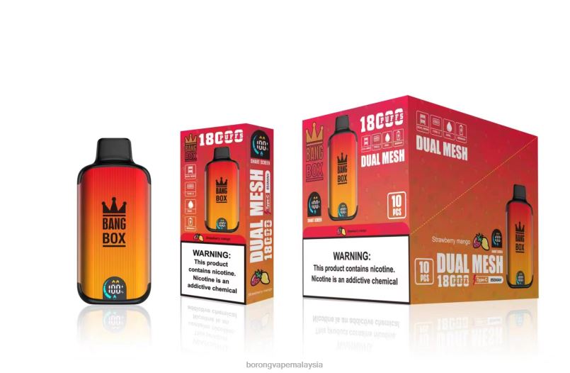 Rokok Elektronik Dan Vape - Bang Box 18000 sedutan mangga strawberi ZT82899