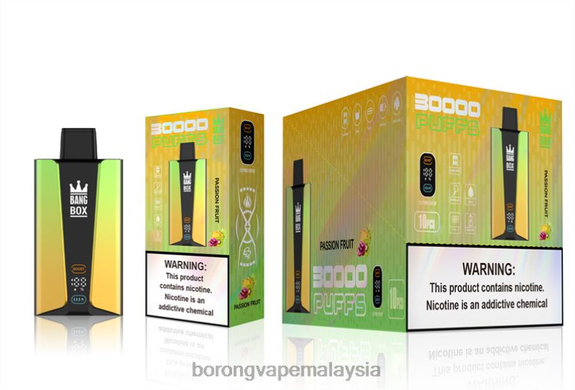 Rokok Elektronik Dan Vape - Bang Box 30000 sedutan skrin pintar buah markisa ZT82884