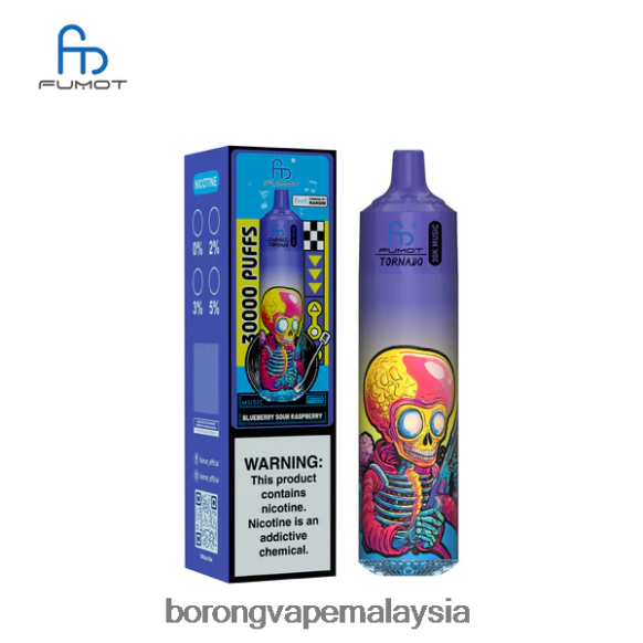 Rokok Elektronik Dan Vape - Fumot Tornado 30k muzik raspberi masam blueberry 0NDLLN6