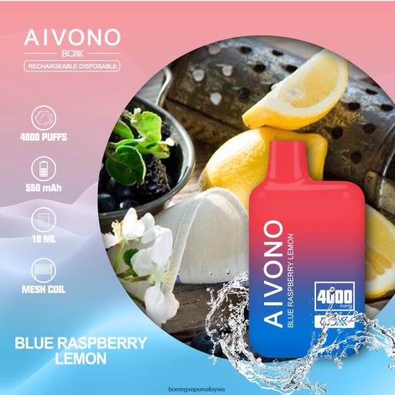 Rokok Elektronik Terbaru - Aivono AIM BOXX 4000 limau raspberi biru TZ062V217