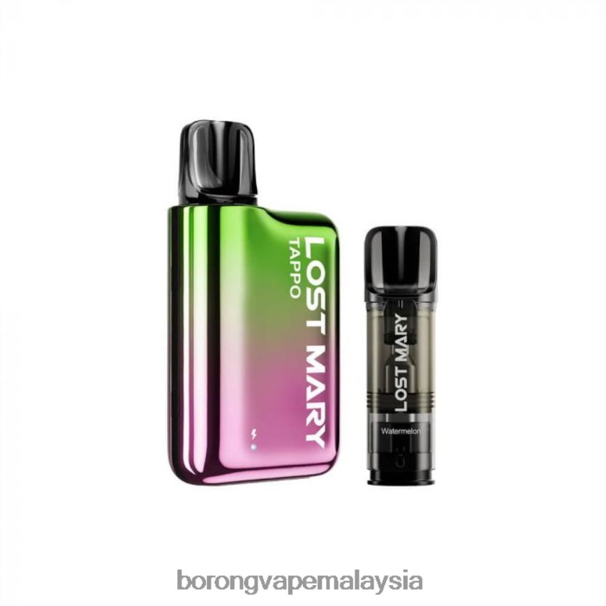 Rokok Elektronik Terbaru - hijau pink x tembikai 88BL20437 LOST MARY Tappo kit vape pod