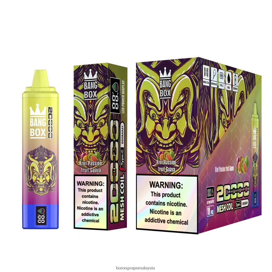 Rokok Elektronik Terbaru - jambu biji markisa kiwi 88BL20127 Bang Box 20000