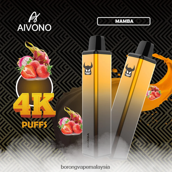 Rokok Elektronik Terbaru Di Malaysia - Aivono AIM FREAK 4000 manba TZ062V252