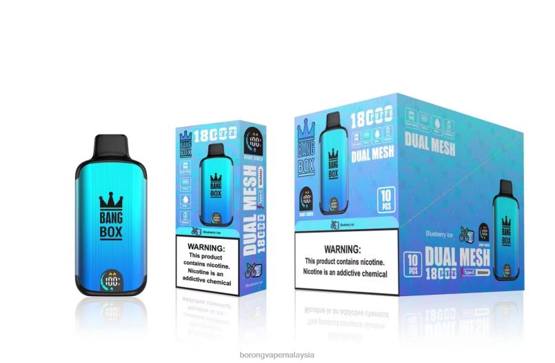 Rokok Elektronik Terbaru Di Malaysia - Bang Box 18000 sedutan ais blueberry ZT82890